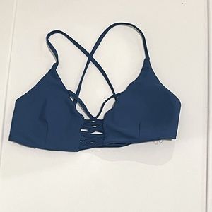 Zaful navy blue bikini top